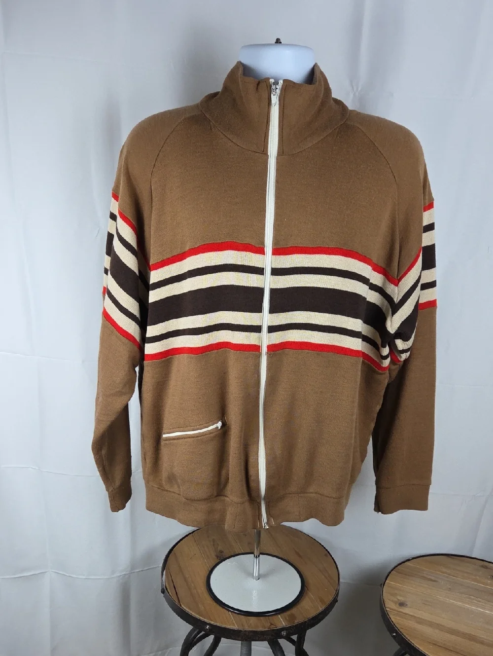Vintage J.C.pennys Tennis Apparel Sweater With Flaws!